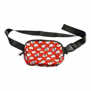 NWOT Bioworld Sanrio Hello Kitty Red Fanny Pack Belt Bag."